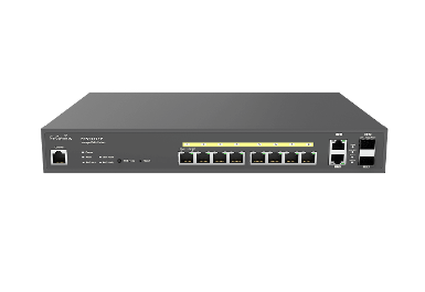 EnGenius ECS1112FP Cloud Managed 8-Port Gigabit 130W PoE+ Switch