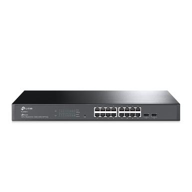 TP-LINK TL-SG2218 JetStream 16-Port Gigabit Smart Switch with 2 SFP Slots