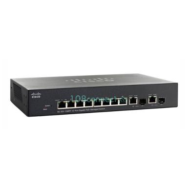 CISCO SG300-10PP-K9 SG300-10PP 10-port Gigabit PoE+ Managed Switch