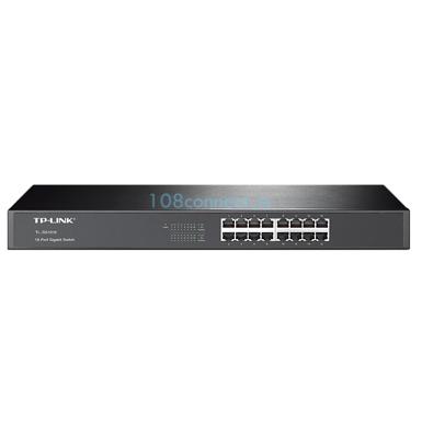 TP-LINK TL-SG1016 16- Port 10/100/1000 Unmanaged Gigabit, Rack-mountable 19"