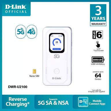 D-LINK DWR-U2100 5G MOBILE HOTSPOT